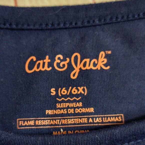 Cat and Jack pajamas S6/6x - Picture 4 of 4